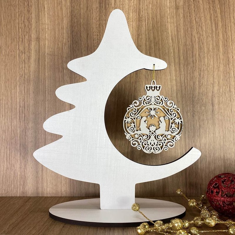 decoração natal mdf cru ou pintado qual escolher