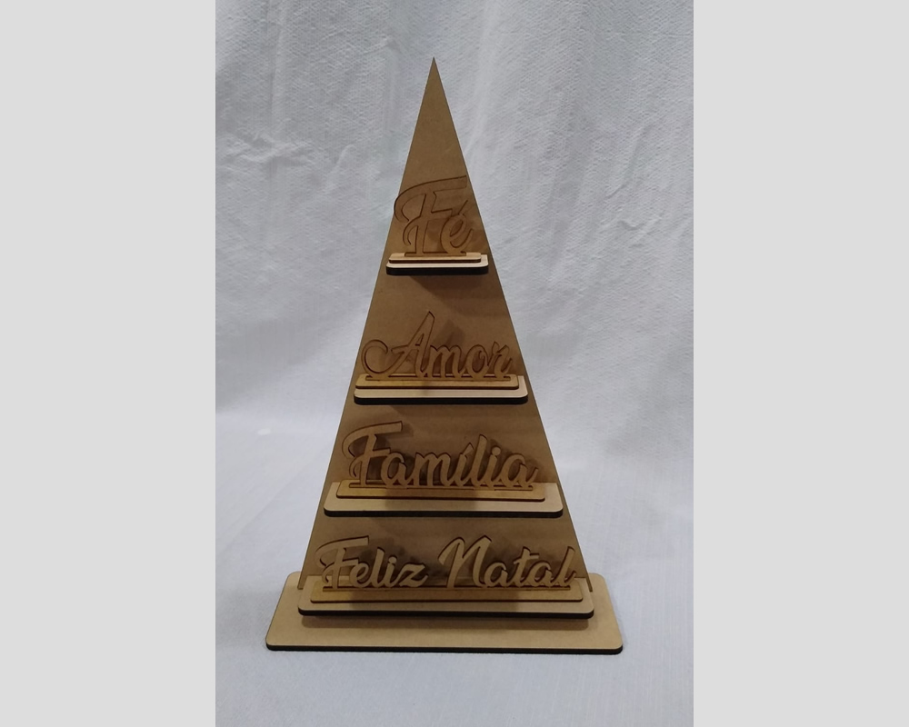 ideias decoração natal mdf simples e barata