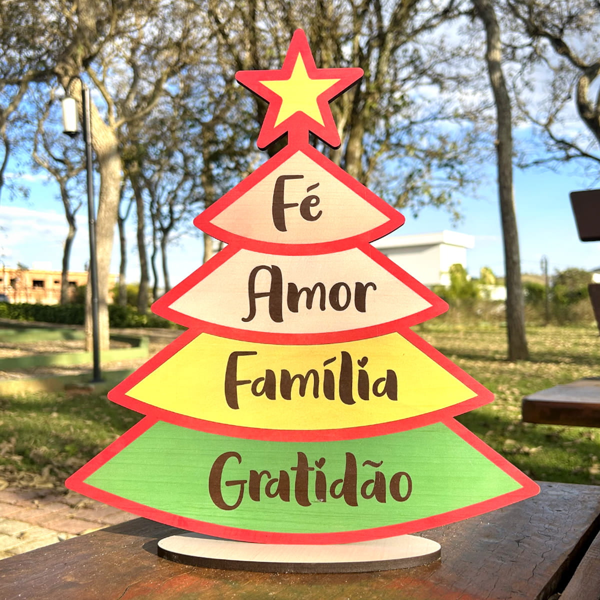 decoração natal mdf cru ou pintado qual escolher