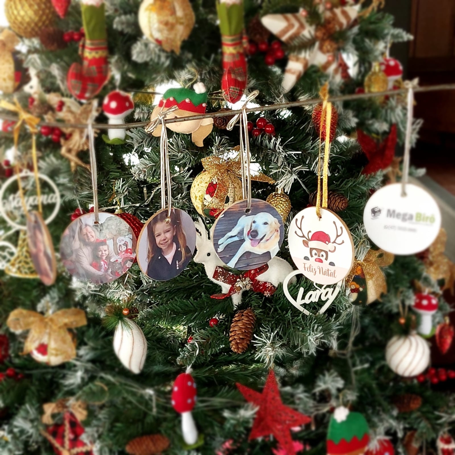 ideias decoração natal mdf simples e barata