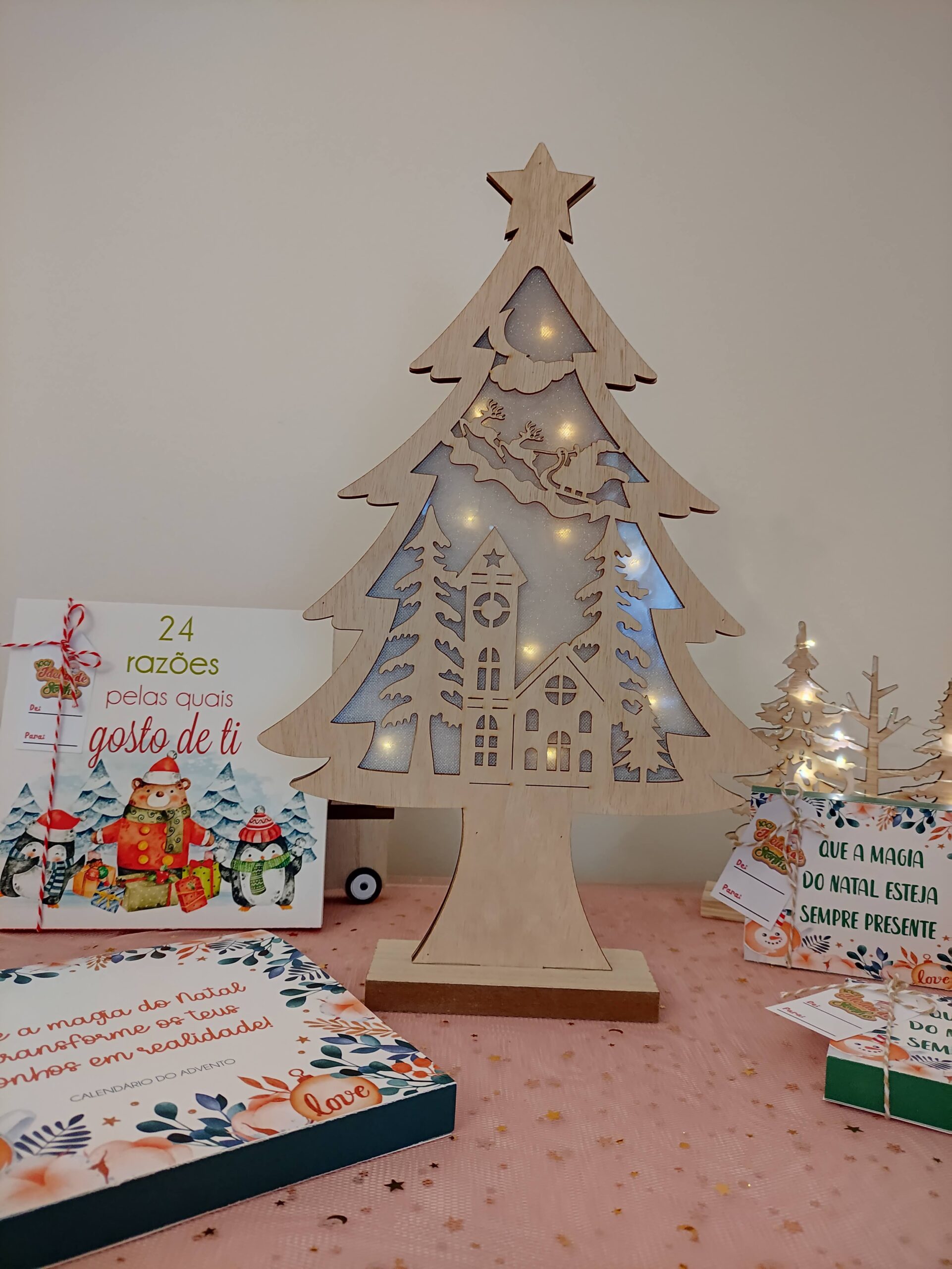 erros comuns ao pintar mdf natalino