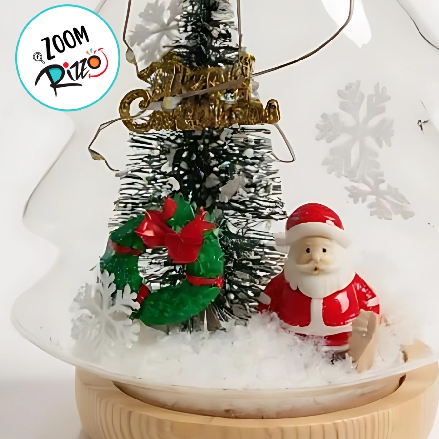 decoração de natal em porta de vidro