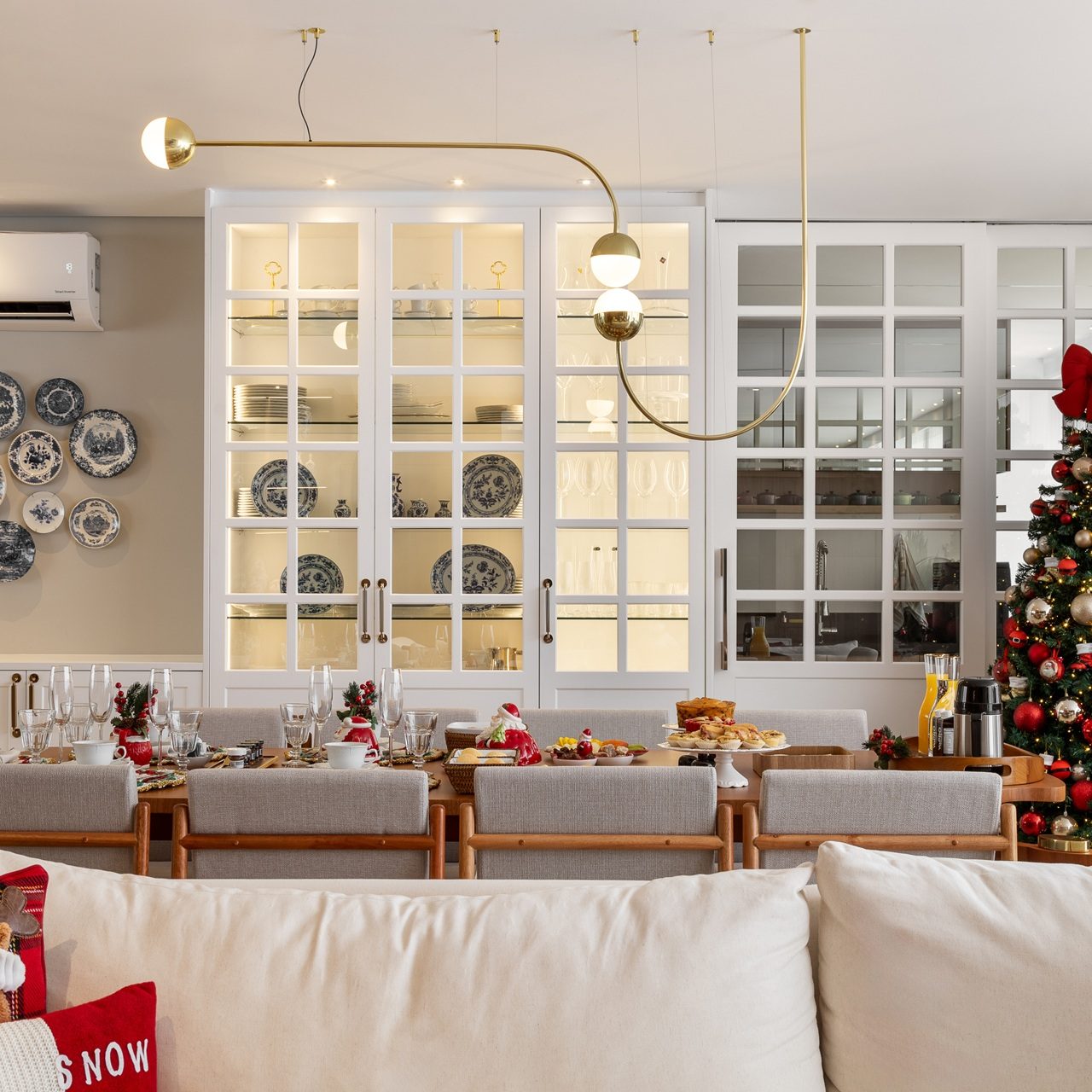 decoração de natal painel