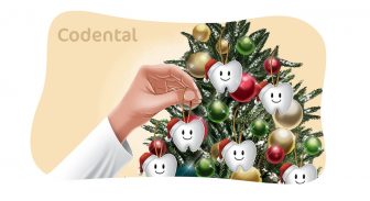 decoração de natal para clinica odontologica