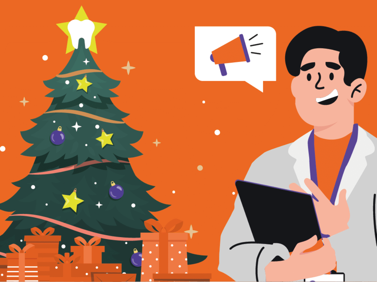 evitar erros decoração natal clínica dentista