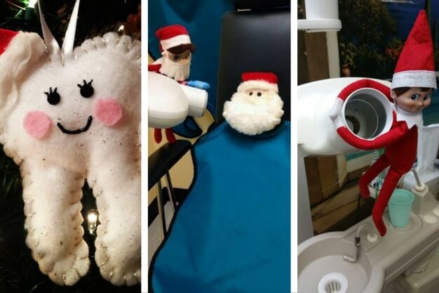 decoração de natal para clinica odontologica