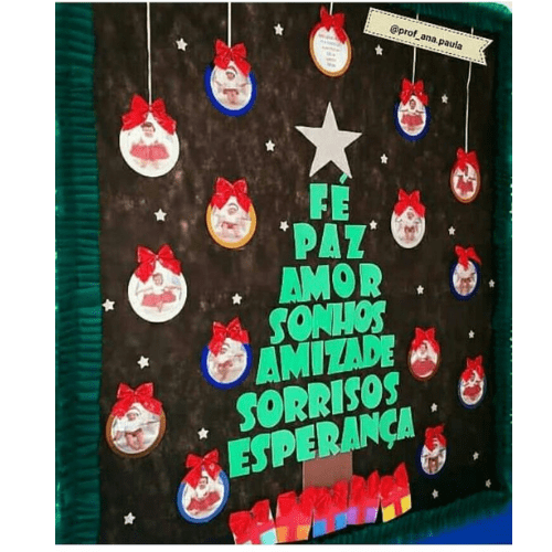 decoração de natal para escola