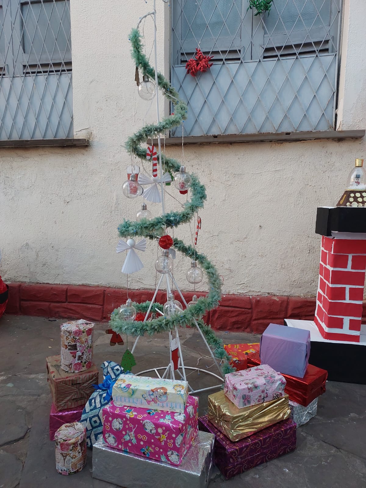 decoração de natal para escola