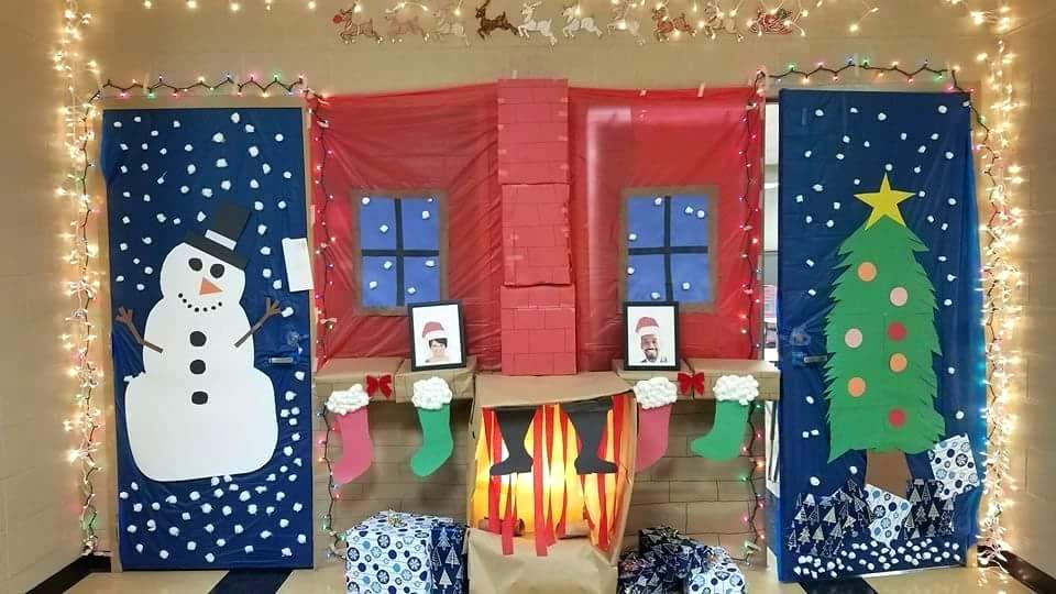 decoração de natal para escola