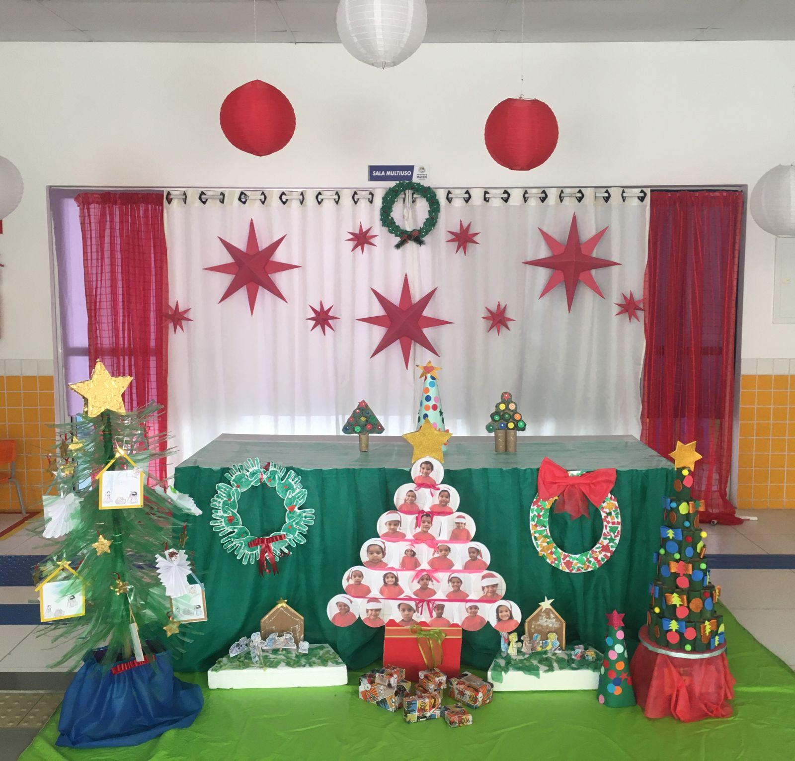decoração de natal para escola