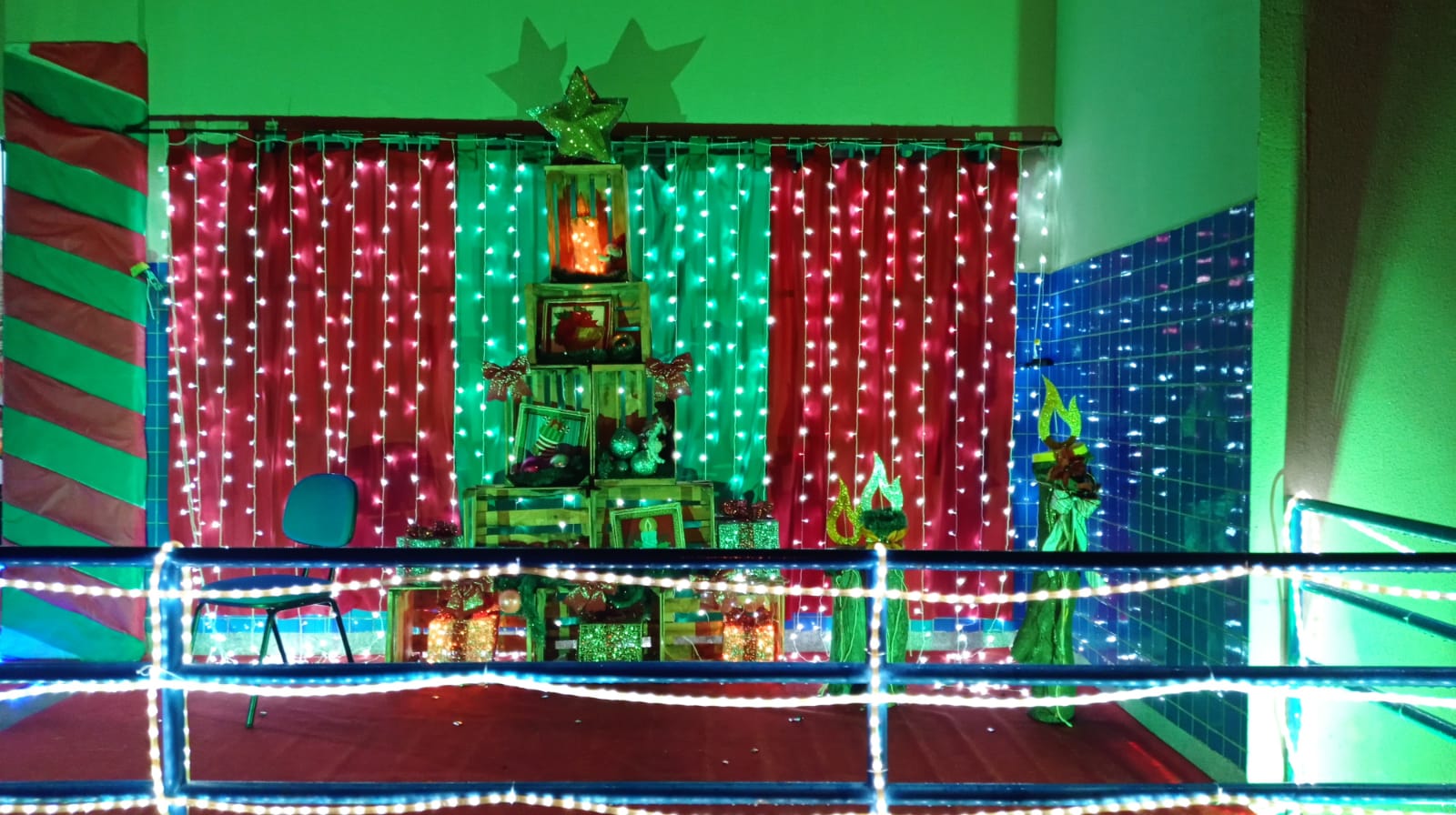 decoração de natal para escola