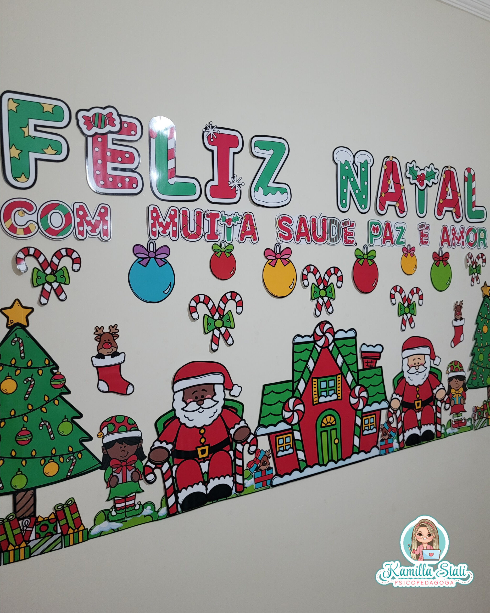 decoração de natal para escola