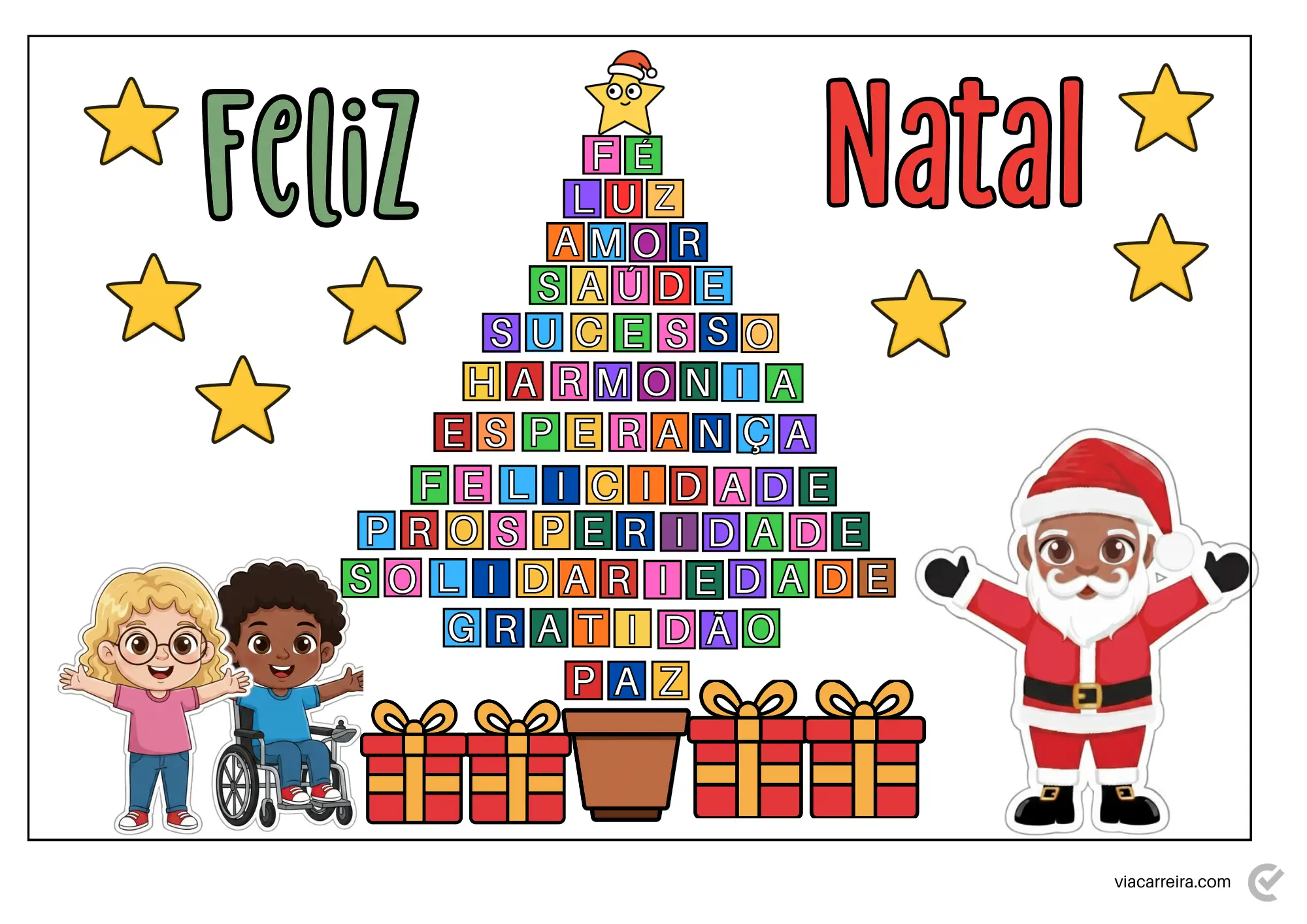 decoração de natal para imprimir pdf