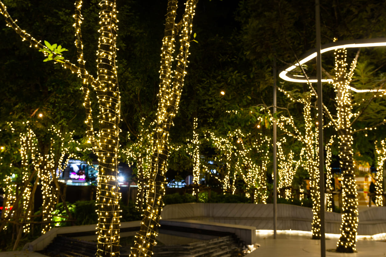 decoração de natal para jardim