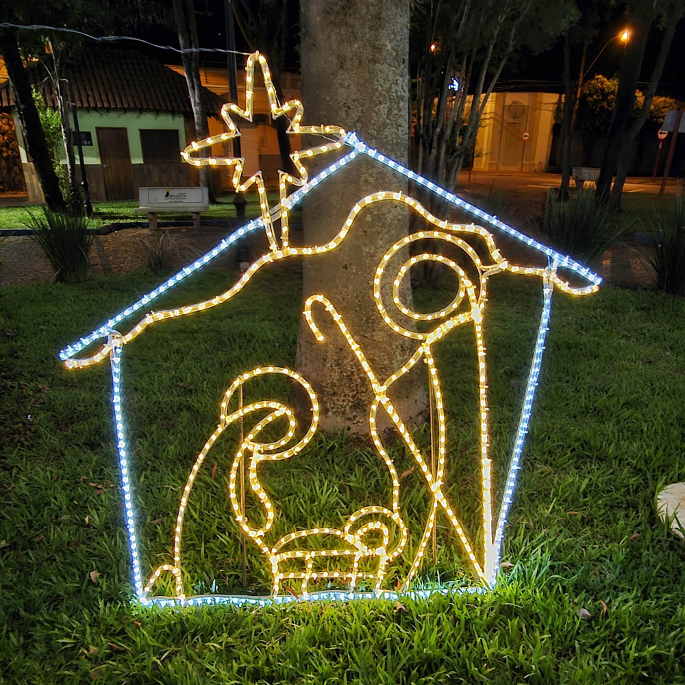 decoração de natal para jardim