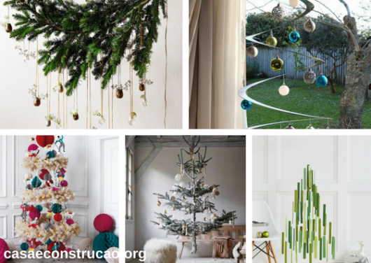 como fazer árvore de natal suspensa passo a passo