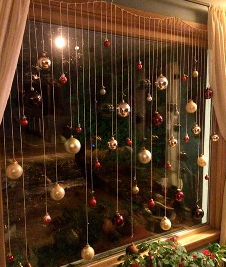 decoração de natal para pendurar no teto