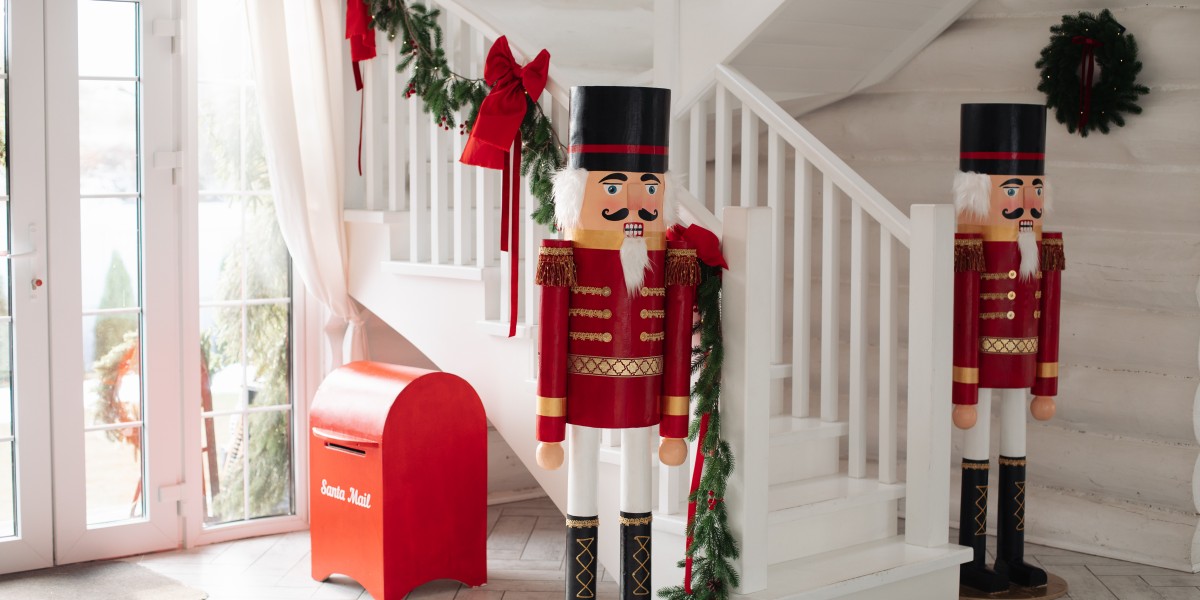 decoração de natal para porta