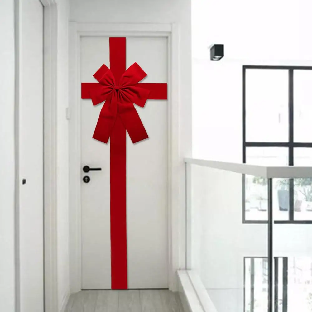 decoração de natal para porta de apartamento