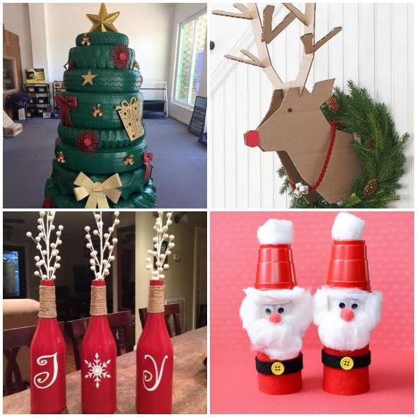 decoração de natal simples e fácil de fazer