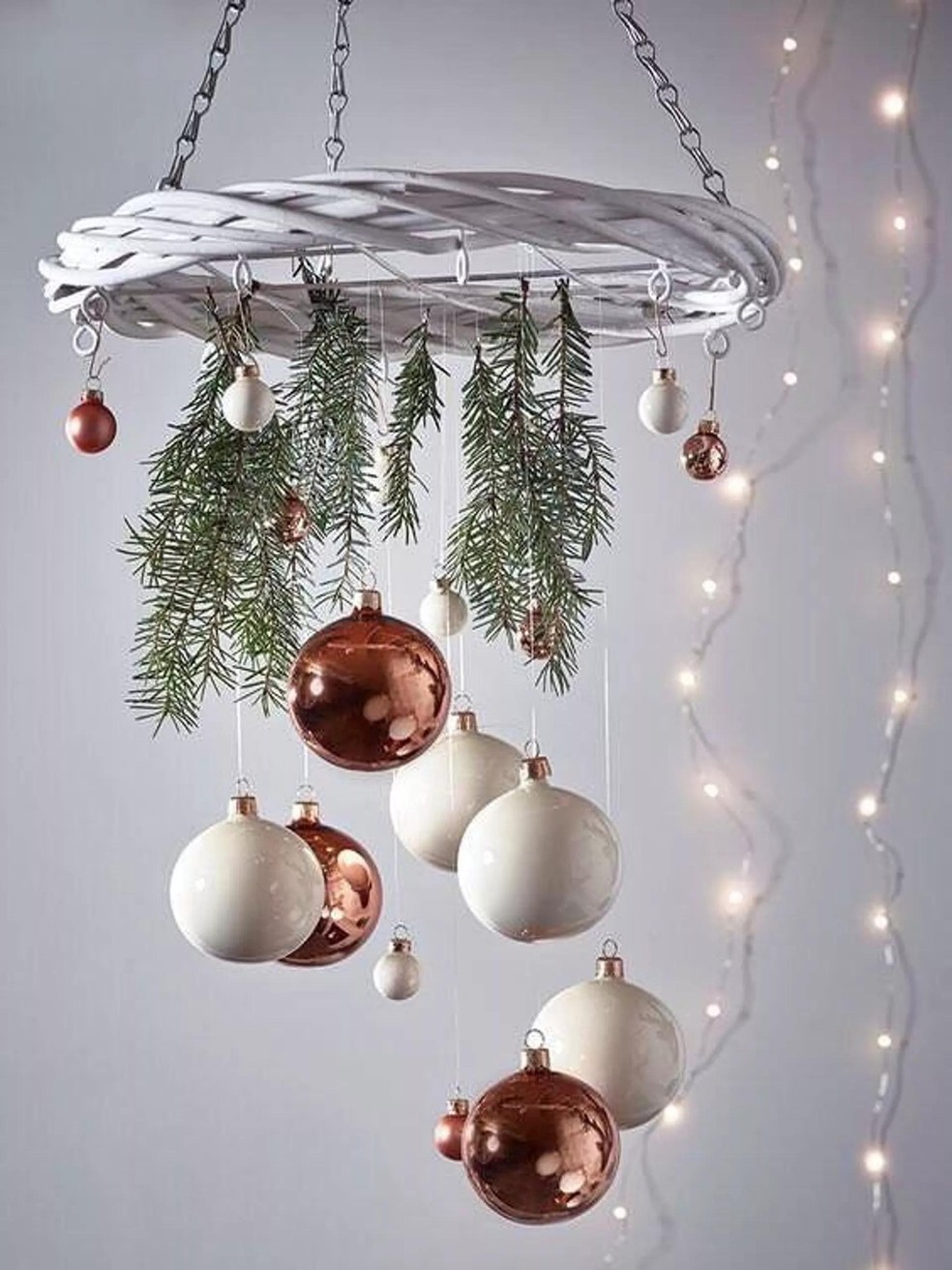 10 ideias criativas decoração natal simples