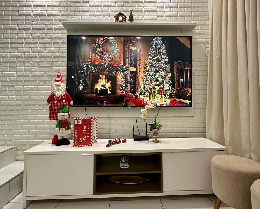 decoração de natal simples para sala