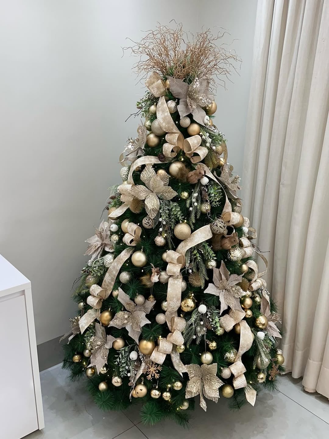 decoração de natal verde