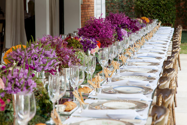 decoração de noivado