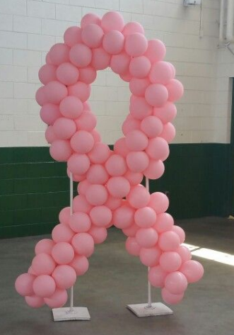 decoração de outubro rosa