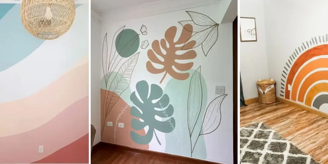 Pintura Criativa: Ideias de Meia-Parede e Arcos para Ambientes Modernos