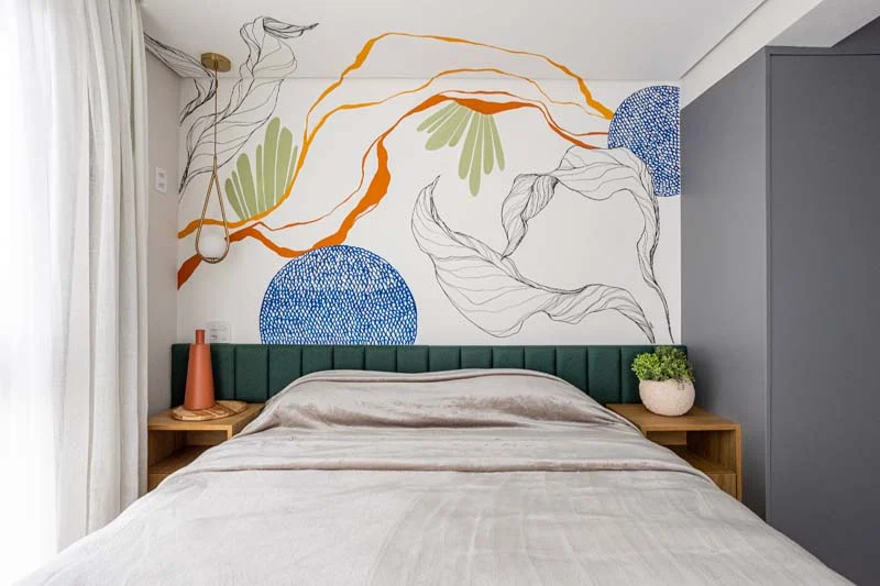decoração de parede de quarto