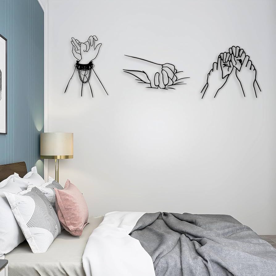 decoração de parede de quarto