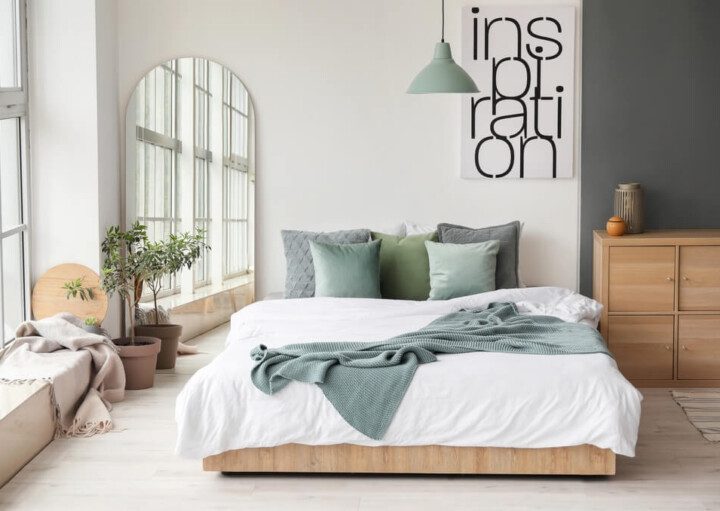 decoração de parede de quarto