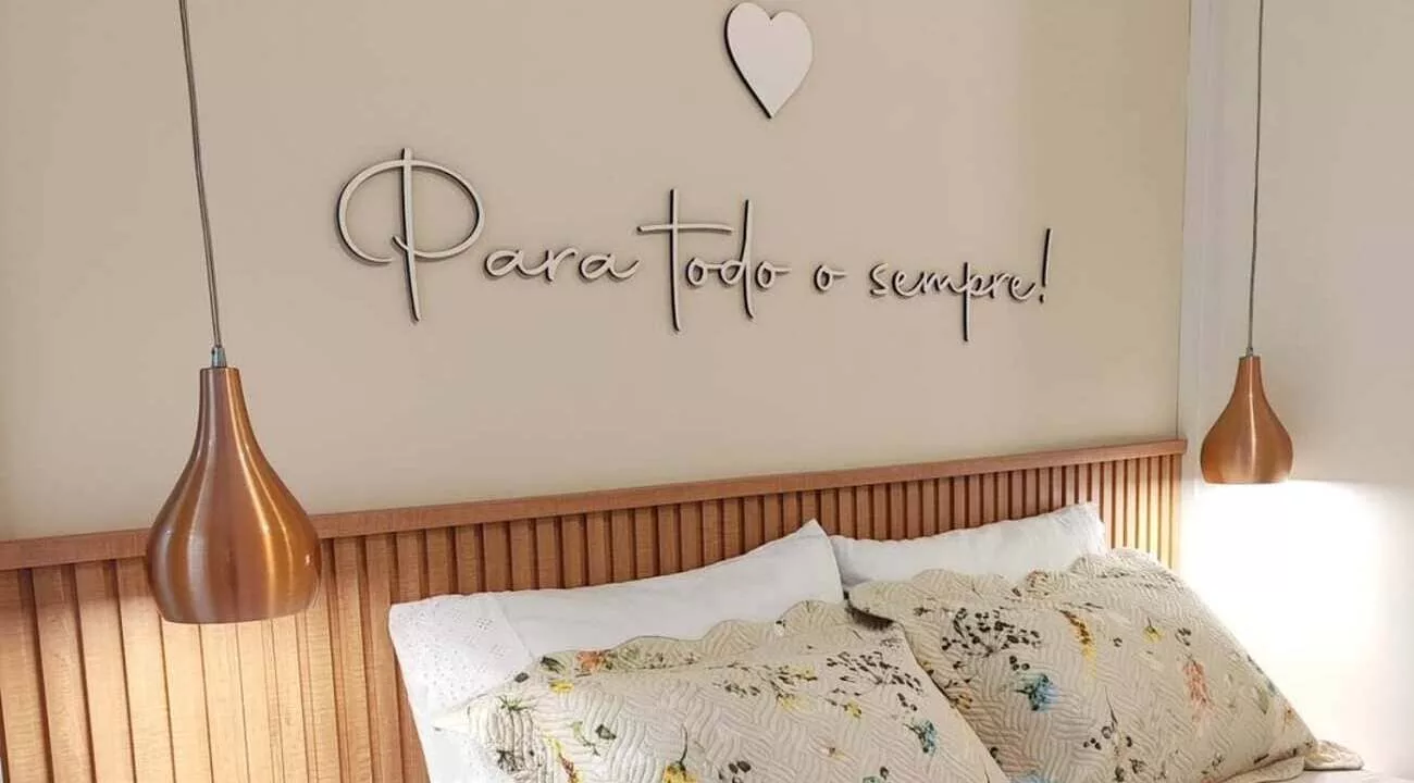 decoração de parede de quarto