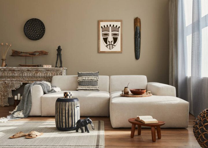 Pintura Criativa: Cores e Formas Geométricas para a Parede da Sala