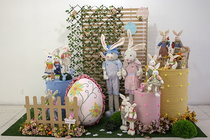 decoração de páscoa cristã