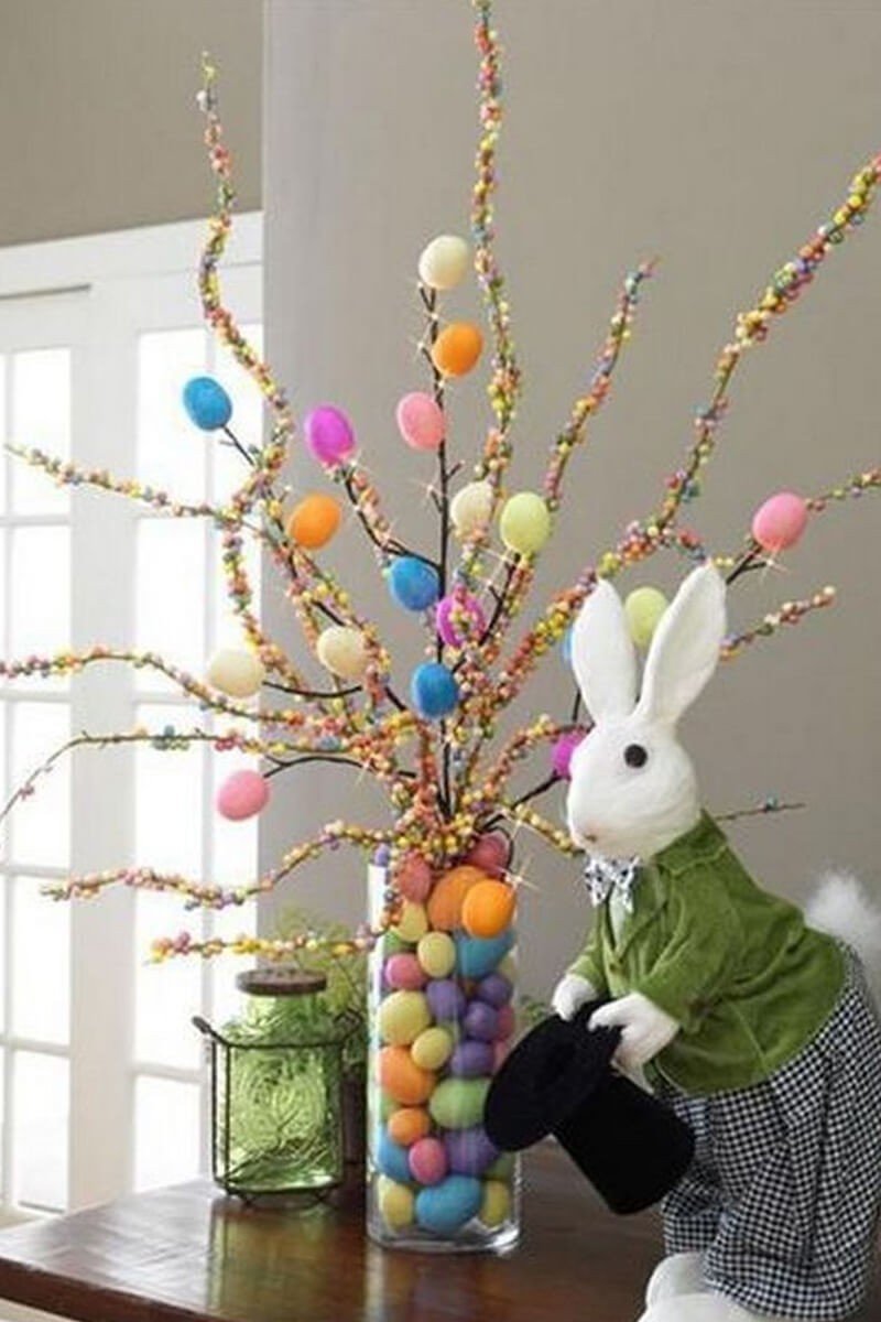 decoração de páscoa cristã