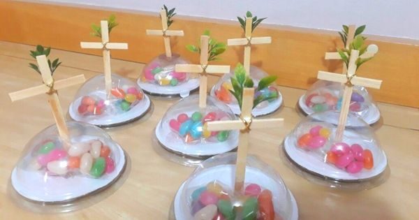 decoração de páscoa igreja