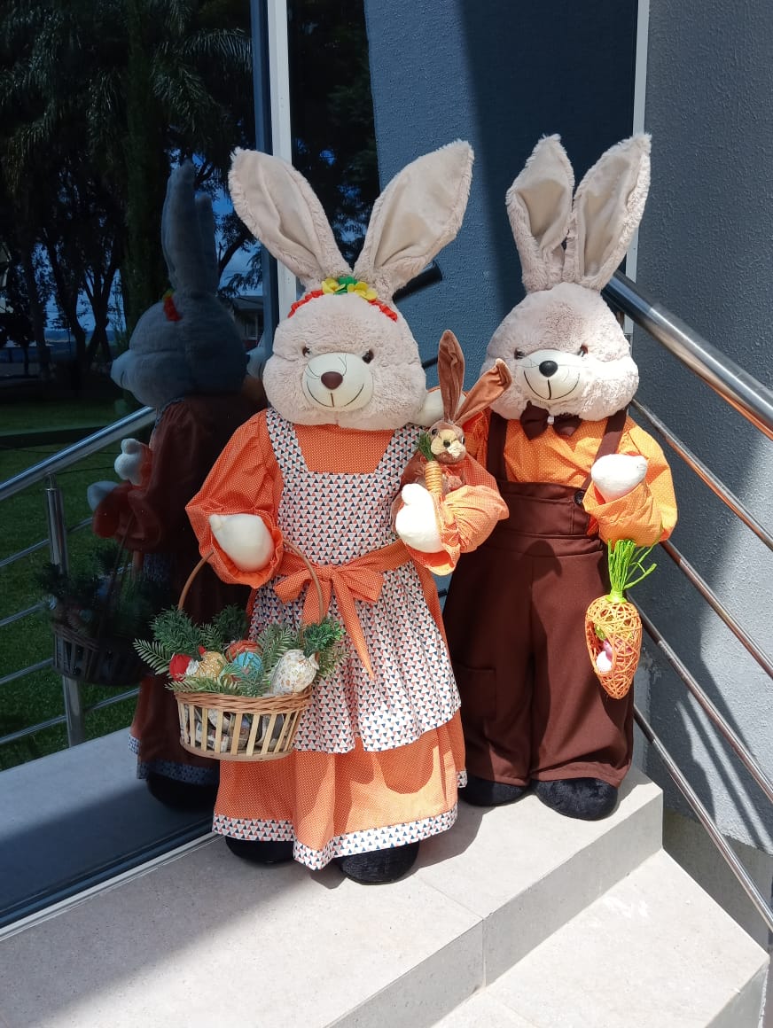 decoração de pascoa para empresa