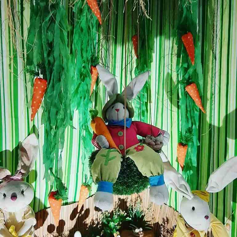 decoração de pascoa para empresa