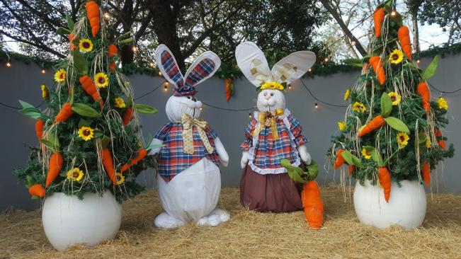 decoração de pascoa para empresa