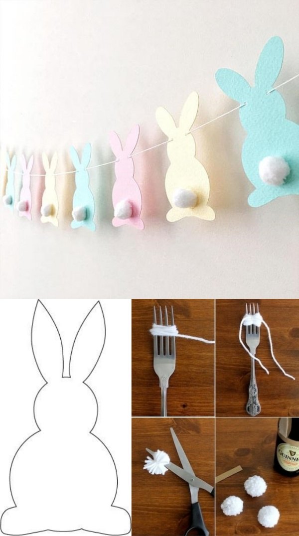 decoração de páscoa para imprimir