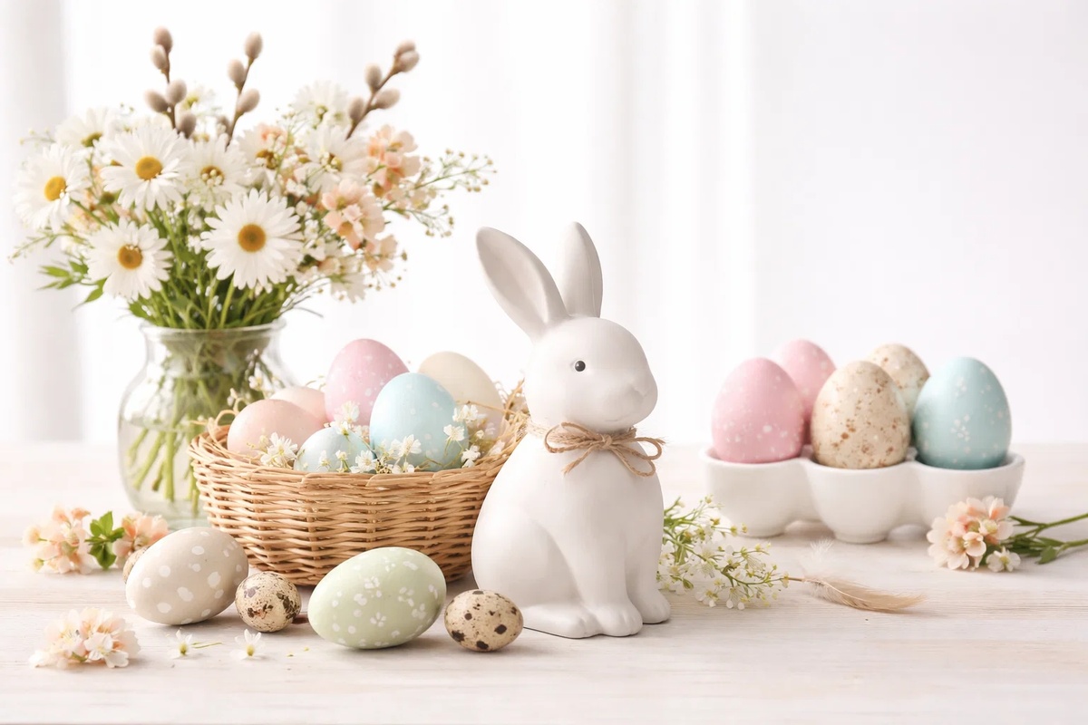 decoração de páscoa para imprimir