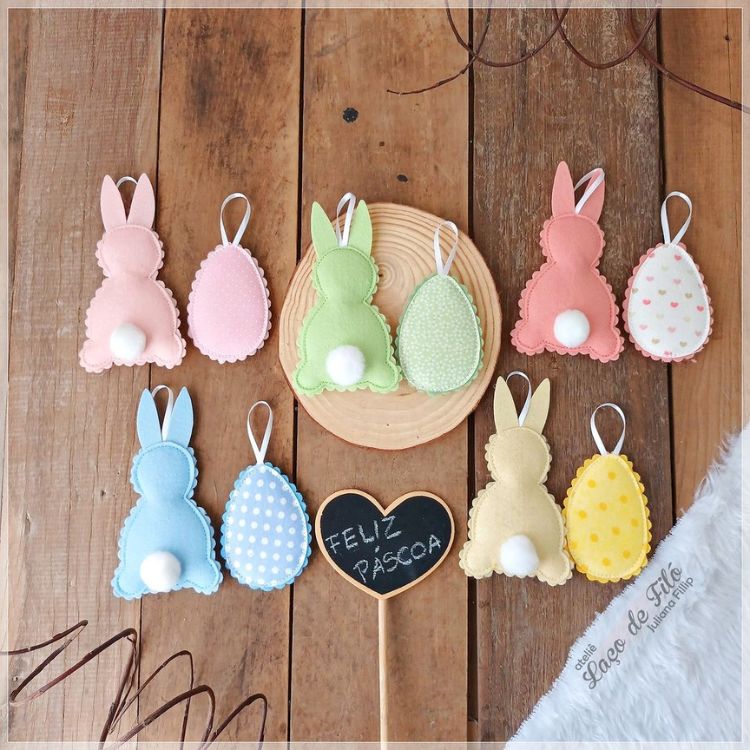decoração de páscoa simples e barata