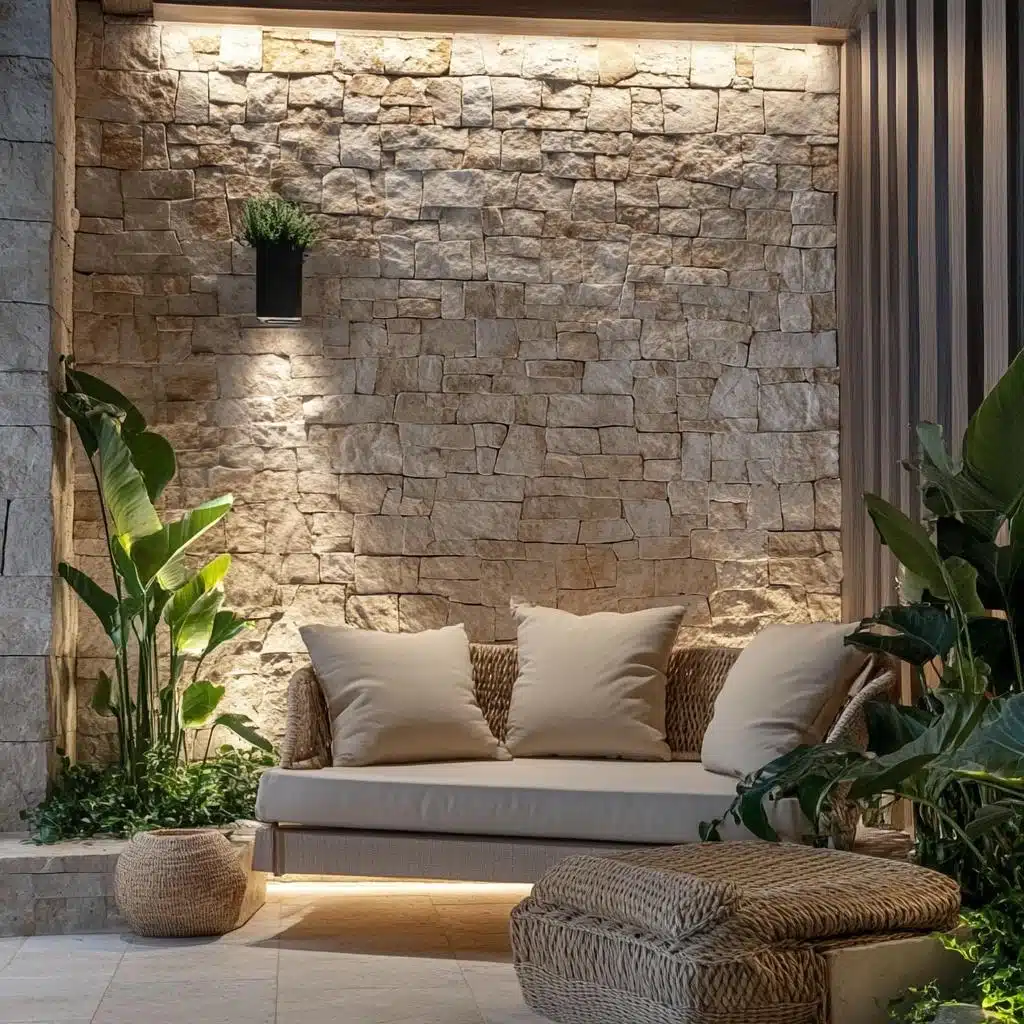 como instalar pedra canjiquinha na parede da sala