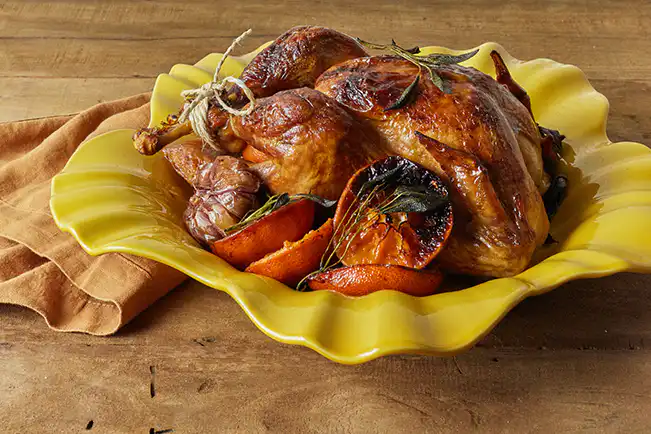 decoração de peru para o natal