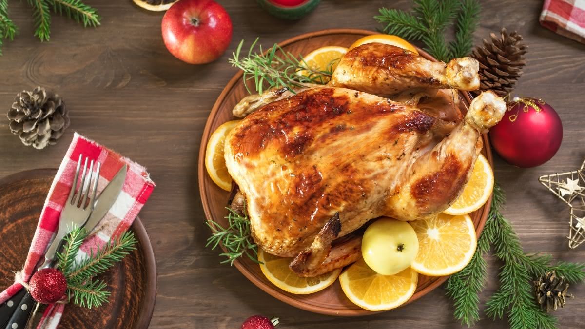 decorar peru de natal barato e elegante