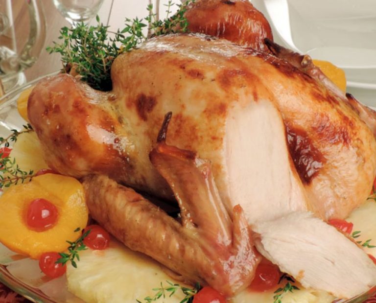 decoração de peru para o natal