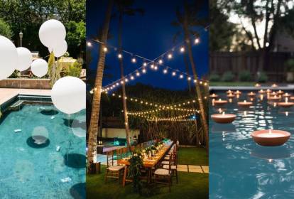 melhores ideias decoração piscina ano novo