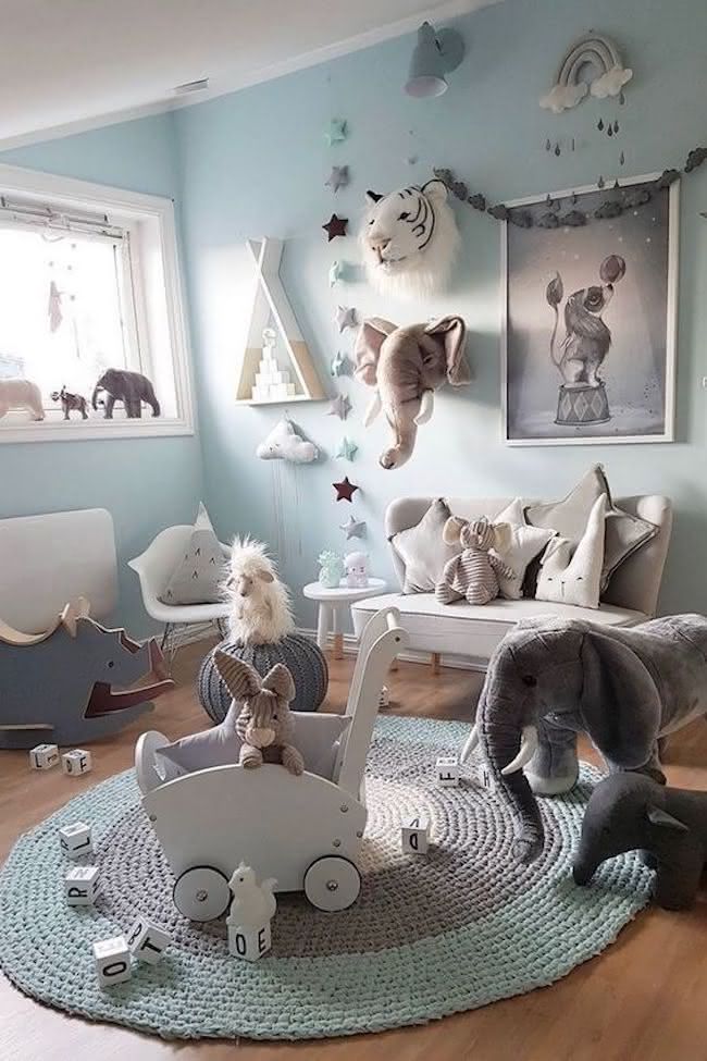 Dicas de decoração econômica para o quarto do bebê menino